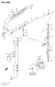 DF175Z From 17502Z-110001 (E01)  2011 drawing FUEL INJECTOR