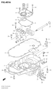 15002Z-010001 (2010) 150hp E03-USA (DF150ZK10) DF150Z drawing ENGINE HOLDER