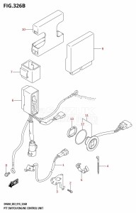 DF50A From 05003F-510001 (E03)  2015 drawing PTT SWITCH /​ ENGINE CONTROL UNIT (DF50A:E03)