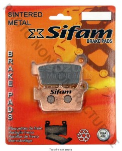 Product image: Sifam - S1439N - Brake Pad Sifam Sinter Metal   S1439N 