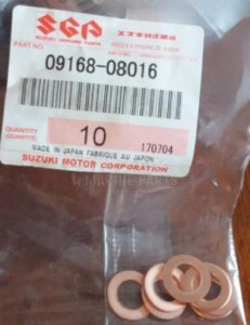 Product image: Suzuki - 09168-08016 - GASKET 