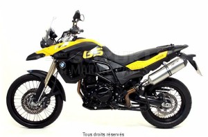 Product image: Giannelli - 73751A6 - Silencer BMW F 650 GS'08/10 F800GS 08/10 Hom. E13 CHAP9/5 SlipOn Alu  