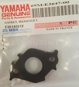 Product image: Yamaha - 69ME36470000 - GASKET, MANIFOLD 3 