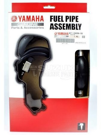 Product image: Yamaha - 6Y1243065500 - FUEL PIPE COMP. 1  0