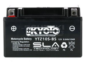 Product image: Kyoto - 512104 - Battery  YTZ10S-BS SLA-AGM - Without Acid. Ready to Use 