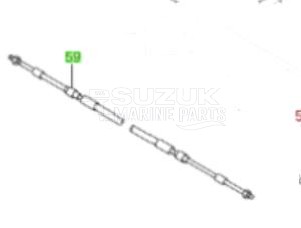 Product image: Suzuki - 67320-93J10 - Cable assy, remocon(3.1m)  0