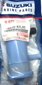 Product image: Suzuki - 15410-87L00 - Fuel Filter  DF 9.9B/BR/15A/AR/20A/AR/25A/AR/30A/70A/80A/90A/40A/50A/60A 