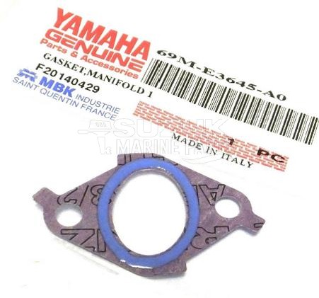 Product image: Yamaha - 69ME3645A000 - GASKET,MANIFOLD 1  0