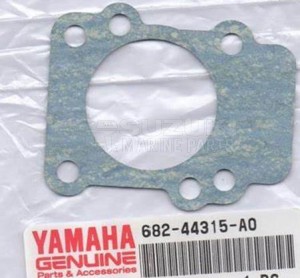 Product image: Yamaha - 68244315A000 - GASKET,WATER PUMP 1 