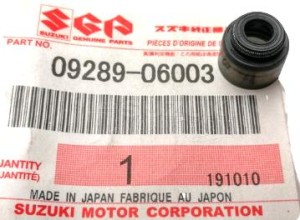 Product image: Suzuki - 09289-06003 - SEAL, VALVE STRM 