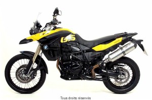 Product image: Giannelli - 73751T6 - Silencer BMW F 650 GS 08/10 F800GS 08/10 Hom. E13 CHAP9/5 SlipOn Titanium 