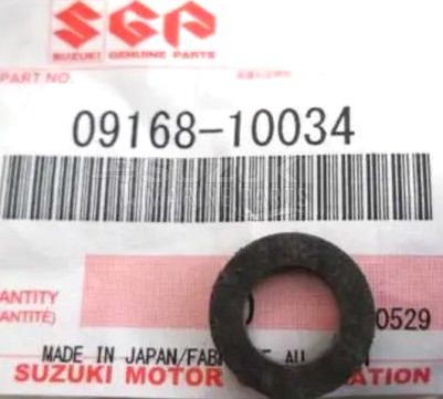 Product image: Suzuki - 09168-10034 - GASKET,DRAIN PL  1