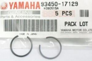 Product image: Yamaha - 934501712900 - CIRCLIP 