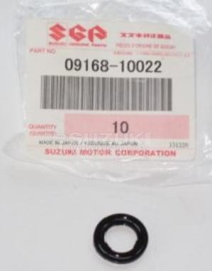 Product image: Suzuki - 09168-10022 - GASKET 10X17X1.  0