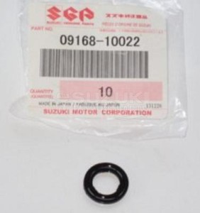 Product image: Suzuki - 09168-10022 - GASKET 10X17X1. 