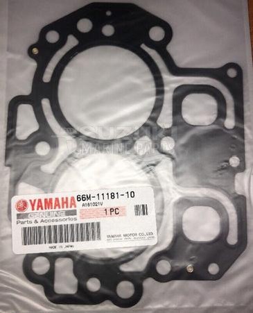 Product image: Yamaha - 66M111811000 - GASKET, CYLINDER HEAD 1  0