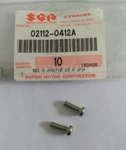 Product image: Suzuki - 02112-0412A - SCREW 