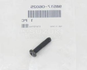 Product image: Yamaha - 985170602500 - SCREW, PAN HEAD  