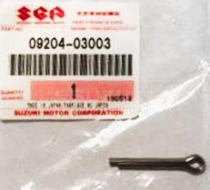 Product image: Suzuki - 09204-03003 - COTTER PIN  DF2.5  DF4A/5A/6A 