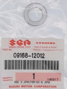 Product image: Suzuki - 09168-12012 - GASKET 