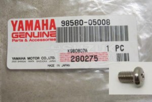 Product image: Yamaha - 985800500800 - SCREW, PAN HEAD (7G3) 