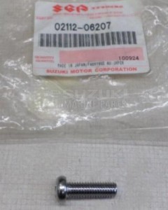 Product image: Suzuki - 02112-06207 - .SCREW 