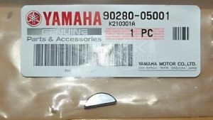 Product image: Yamaha - 902800500100 - KEY, WOODRUFF 