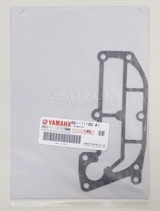 Product image: Yamaha - 6G111193A100 - GASKET, HEAD COVER 1 