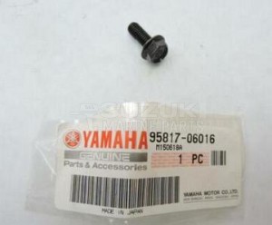 Product image: Yamaha - 958170601600 - BOLT, WITH WASHER  