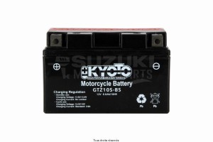 Product image: Kyoto - 712104 - Battery Ytz10s-bs - Ss Entr. AGM L 150mm  W 87mm  H  93mm 12v 8.6ah Acid 0.43l 