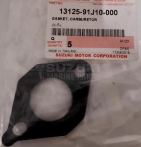 Product image: Suzuki - 13125-91J10 - GASKET,CARBURET 