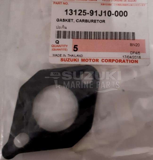 Product image: Suzuki - 13125-91J10 - GASKET,CARBURET  0