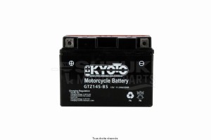 Product image: Kyoto - 712139 - Battery Ytz14s-bs - Ss Entr. AGM L 150mm  W 87mm  H 110mm 12v 11.2ah Acid 0.54l 