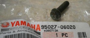 Product image: Yamaha - 950270602000 - BOLT, WASHER BASED 