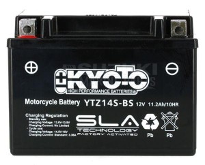 Product image: Kyoto - 512139 - Battery  Ytz14s-bs SLA-AGM - Without Acid. Ready to Use 