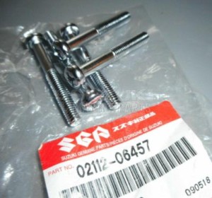 Product image: Suzuki - 02112-06457 - SCREW 