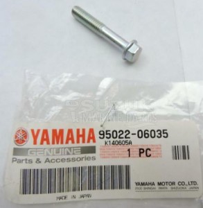 Product image: Yamaha - 950220603500 - BOLT, FLANGE 