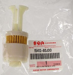 Product image: Suzuki - 15412-93J00 - Fuel Filter  DF 200T/Z/DF250T/Z/DF300T/Z 