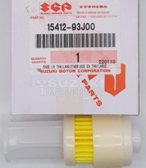 Product image: Suzuki - 15412-93J00 - Fuel Filter  DF 200T/Z/DF250T/Z/DF300T/Z  1