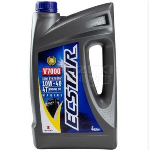 Product image: Suzuki - 990F0-22B31-004 - Oil  Ecstar Marine 10W-40 4L 