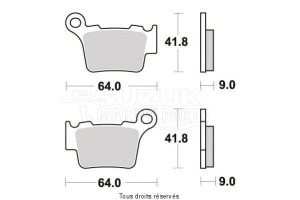 Product image: Sifam - S1997N - Brake Pad Sifam Sinter Metal   S1997N 